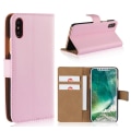 Pikkukuva 6 / 11: SKALO iPhone XS Max Lompakkokotelo Aitoa nahkaa - Valitse väri Orange