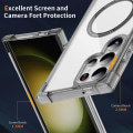 Miniatyrbild 2 av 8: SKALO Samsung S24 Ultra Extra strong Magnetring Bumper TPU-skal - Svart Svart