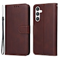 Miniatyrbillede 2 af 9: SKALO Samsung S23 FE PU-læder Pungetui - Vælg farve Brown