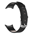 Pikkukuva 1 / 4: SKALO PU-Nahkaranneke Google Pixel Watch / Pixel Watch 2 - Musta Black