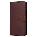 Miniatyrbillede 8 af 9: SKALO Samsung S24 FE PU-læder Pungetui - Vælg farve Brown