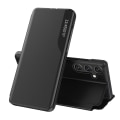 Pikkukuva 1 / 5: SKALO Samsung A35 5G Clear View Window Kotelo - Musta Black