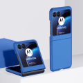 Miniatyrbillede 2 af 9: SKALO Motorola Razr 40 Ultra 5G Ultratynd Skin-touch Fold Cover - Mørkeblå Dark blue