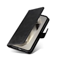 Miniatyrbild 6 av 9: SKALO Samsung S25 Ultra PU-läder Plånboksfodral - Fler färger Svart