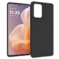 Miniatyrbillede 1 af 4: SKALO Motorola Moto G85 5G Matte Black Ultra-tynd TPU Cover Black