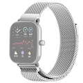 Pikkukuva 1 / 3: SKALO Milanese Loop to Amazfit Bip/Bip U/Bip U Pro/Bip S - Valitse väri Silver