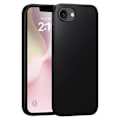 Miniatyrbillede 1 af 7: SKALO iPhone 16e Matsort Ultratynd TPU Cover - Sort Black