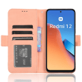 Miniatyrbillede 2 af 7: SKALO Xiaomi Redmi 12 4G/5G 6-RUM Pungetaske - Pink Pink