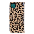 Miniatyrbild 7 av 8: SKALO Samsung A22 5G Leopard mönstrad Plånboksfodral i PU Läder multifärg