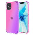 Pikkukuva 1 / 4: SKALO iPhone 15 Plus Gradientti Erittäin vahva TPU-kuori - Pinkki-Violetti Multicolor