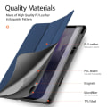 Pikkukuva 6 / 10: DUX DUCIS Samsung Tab S7+/S7 FE/S8+ DOMO Series Trifold Suojakotelo - Sininen Blue