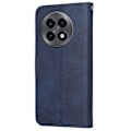 Miniatyrbillede 9 af 9: SKALO OnePlus 13R PU-læder Flip Cover - Vælg farve Blue