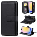 Miniatyrbillede 1 af 11: SKALO Samsung A25 5G 10-RUM Flip Cover - Sort Black