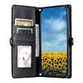Miniatyrbild 2 av 11: SKALO Xiaomi Redmi 14C PU-Läder Envelope Plånboksfodral - Svart Svart