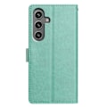 Pikkukuva 7 / 7: SKALO Samsung A26 5G PU-nahka Lompakkokotelo - Valitse väri Turquoise