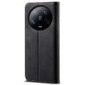 Pikkukuva 6 / 6: SKALO Xiaomi 14 Ultra 5G Jeans Lompakkokotelo - Musta Black