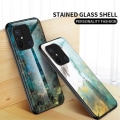 Miniatyrbild 4 av 7: SKALO Xiaomi Redmi 12C 4G Marmor Härdat Glas TPU-skal - Motiv 4 multifärg
