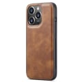 Pikkukuva 10 / 11: DG MING iPhone 15 Pro 2-in-1 magneetti lompakkokotelo - Ruskea Brown