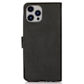 Miniatyrbillede 7 af 8: SKALO iPhone 16 Pro Max KHAZNEH Pungetui i PU-læder - Sort Black