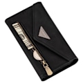Miniatyrbillede 7 af 10: SKALO Samsung S24 Ultra Evelope Clutch 8-RUM - Sort Black