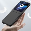 Miniatyrbillede 6 af 9: SKALO Motorola Razr 40 Ultra 5G Ultratynd Skin-touch Fold Cover - Mørkeblå Dark blue