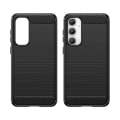 Miniatyrbillede 9 af 9: SKALO Samsung S23 FE Armor Carbon Stødsikker TPU-cover - Vælg farve Black