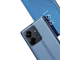 Miniatyrbillede 5 af 7: SKALO Xiaomi Redmi 13C 4G Clear View Flip Cover - Sort Black