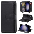 Miniatyrbillede 1 af 11: SKALO Samsung S23 FE 10-RUM Flip Cover - Sort Black
