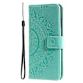 Miniatyrbillede 5 af 6: SKALO iPhone 16 Plus Mandala Flip Cover - Turkis Turquoise