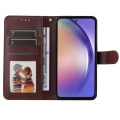 Pikkukuva 3 / 9: SKALO Samsung A55 5G PU-nahkainen Lompakkokotelo - Valitse väri Brown