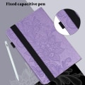 Pikkukuva 7 / 10: SKALO Lenovo Tab P11 Gen 2 Mandala Suojakotelo - Violetti Purple
