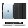 Miniatyrbild 3 av 8: DUX DUCIS iPad 11" (2025) TOBY Series Trifold Fodral - Svart Svart
