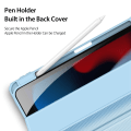 Pikkukuva 7 / 8: DUX DUCIS iPad 10.9 (2022) TOBY Series Trifold Suojakotelo - Turkoosi Turquoise