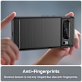 Pikkukuva 5 / 8: SKALO Google Pixel 8 Pro Armor Carbon Iskunkestävä TPU suojakuori - Valitse väri Black