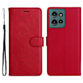Miniatyrbillede 2 af 8: SKALO Motorola Edge 50 5G PU-læder Pungetui - Vælg farve Red