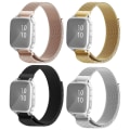 Miniatyrbillede 3 af 3: SKALO Milanese Loop til Garmin Venu Sq/Sq Music - Vælg farve Gold