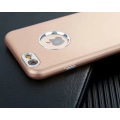 Miniatyrbillede 7 af 11: iPhone 7/8 | TPU-Skal Metallknappar Gold