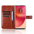 Pikkukuva 3 / 7: SKALO Motorola Edge 50 Fusion PU-nahkainen Lompakkokotelo - Valitse väri Brown