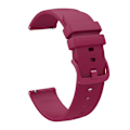 Pikkukuva 2 / 5: SKALO Silikoniranneke Xiaomi Watch S1 / S1 Active - Valitse väri Wine red