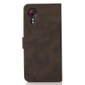 Pikkukuva 7 / 7: SKALO Samsung Xcover 7 KHAZNEH Lompakkokotelo PU-nahasta - Ruskea Brown
