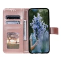 Miniatyrbild 2 av 5: SKALO Motorola Moto E13 4G Mandala Plånboksfodral - Roséguld Rosa guld