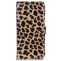 Miniatyrbillede 6 af 7: SKALO Motorola Moto G32 4G Leopardmønstret pungetui i PU-læder Multicolor