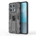 Miniatyrbild 1 av 6: SKALO Xiaomi Redmi Note 13 Pro 5G Armor Hybrid BIBERCAS Skal - Svart Svart