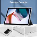 Miniatyrbild 4 av 9: SKALO Xiaomi Redmi Pad Trifold Fodral med Transparent Baksida - Svart Svart