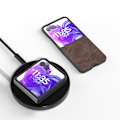 Pikkukuva 3 / 6: SKALO Motorola Razr 50 Ultra 5G ABEEL PU Nahka Fold Suojakuori - Ruskea Brown