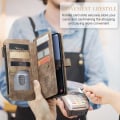 Pikkukuva 5 / 11: CaseMe Samsung A34 5G CaseMe Big Wallet Lompakkokotelo - Ruskea Brown