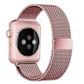Miniatyrbild 4 av 4: SKALO Milanese Loop Apple Watch Series 10 42mm - Fler färger Rosa