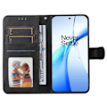 Miniatyrbillede 3 af 9: SKALO OnePlus 13R PU-læder Flip Cover - Vælg farve Black
