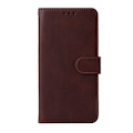 Miniatyrbillede 4 af 9: SKALO Motorola Edge 60 PU-læder Flip Cover - Vælg farve Brown