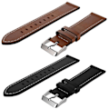 Miniatyrbillede 1 af 3: SKALO Læder Rem Amazfit Bip 5 - Vælg farve Brown